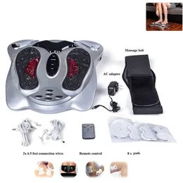 Foot Massager Machine - Electric Massage Therapy, Relax Treatment Device for Calf Leg Blood Circulation and Plantar Fasciitis