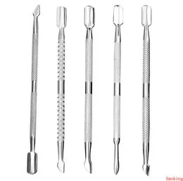 5 Stile DAB-Werkzeug, Edelstahl-Tupfer-Werkzeuge, 125 mm Metall-Titan-Nagel für Wachs-Verdampfer, Trockenkräuter-Zerstäuber, Vape-Stift, Maniküre-Werkzeuge