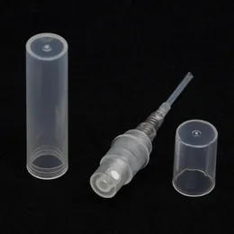 Mini-Kunststoff-Sprühflasche, 2 ml, 3 ml, 4 ml, 5 ml, Zerstäuber, nachfüllbare Parfümflasche, Fläschchen, feiner Nebel, leerer kosmetischer Probenbehälter mit Pumpe