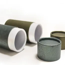 30PCS Kraft Paper Tube Box 10 ml / 20 ml / 30ml / 50ml / 100 ml Hård kartongförpackning Box Förvaring Papper CAN1