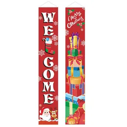 Christmas WE GO ME Door Banner 180x30cm, Hanging Door Banners, made of 100D polyester , Printing Flags Banners, Free Shipping