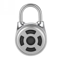 Portable Bluetooth Smart Fingerprint Lock Padlock Anti-Theft iOS Android APP Control door cabinet padlock Electronic Locker