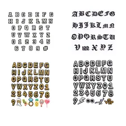 卸売文字の数字靴アクセサリー