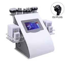 FreeShipping 6 in 1 Vacuum Laser Radio Frequency RF 40K Cavi Lipo Ultrasonic Liposuction Cavitation Machine For Spa