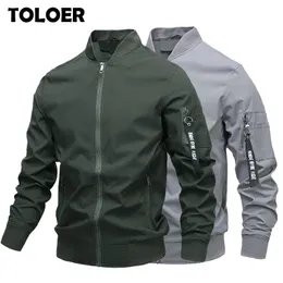 Men's Tactical Field Bomber Jacket 2020 New Autumn Light Clothes Special Force Jackets Fall Casual Male Slim Pilot Coat