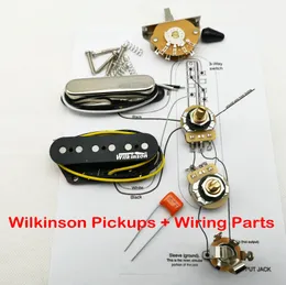 Ny WVT AlNico 5 Electric Gitarr Pickup Single Coil Pickups Ledningsdelar Passar till TL Gitarr