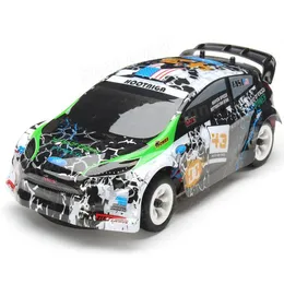 Wltoys K989 1/28 2.4g 4WD Borstat RC Fjärrkontroll Rallybil RTR med sändare RC Drift Billegering Fjärrkontrollbil