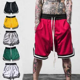 Shorts d't pour hommes pantalons de sport Fitness schage rapi surdimensionns amples droits plage basket-ball la 220312