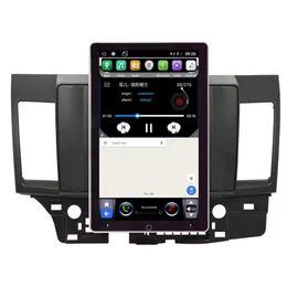 三菱ランサーAndroid 8.1 CAR GPSナビゲーションラジオステレオBluetooth Wifi / 3G / 4G