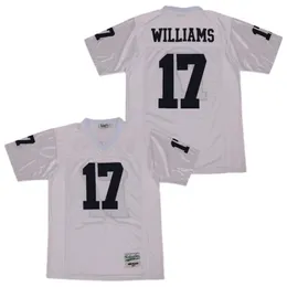 School Football 17 Doug Williams Northeast Jersey Men Away Color White Breathable Embroidery and Sewing Pure Cotton High Quality