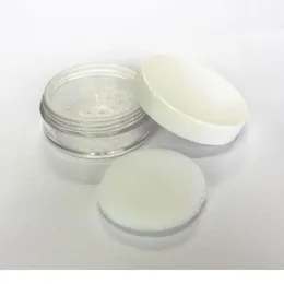 30st. Lot 20g Tom Loose Powder Jar With Sifter Puff 20 ml Plastic Compact Makeup Case Tools Containers Pot Trave Qylhai2145
