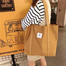 Nxy Shopping Bags Bolso De Lona Para Mujer Bolsa Hombro Gran Capacidad Reutilizable Ecolgico Compras Tendencia 2022 0209