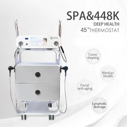 Newest Directly effect 448K INDIBA Fat Removal slimming systems Promote cell regeneration Temperature Control RET Tecar Therapy Shaping RF Instrument beauty