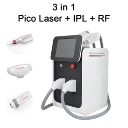 3 in 1 Elight IPL Laser OPT Nd Yag Tattoo Rimuovi la depilazione permanente RF Face Lift