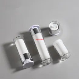 15ml 30ml 50ml bomba vazia vácuo garrafas airless garrafas maquillage maquiagem facial loção de loção de loção gel recipientes de viagem 10pcs / loterpls