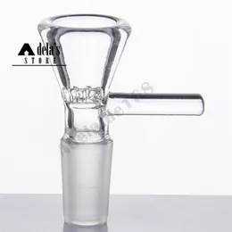 Glass Bowl 27mm Diameter smoke herb holder 14mm 18mm Male clear bowls for Water Pipe Dab Oil Rigs