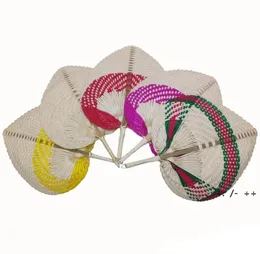 Woven Straw Bamboo Hand Fan Favor Party Baby Environmental Protection Mosquito Repellent Fans For Summer Wedding Gift by sea BBB14461