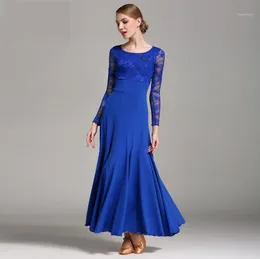 Vestidos de dança de salão padrão 2019, alta qualidade, manga de renda, saia de dança flamenca, mulheres, barato, palco, valsa, vestido de baile, 1246r