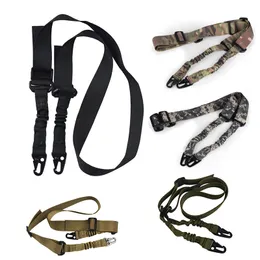 Airsoft Strap Gun Lanyard Two Point Dual Point Tactical Sling Outdoor Sports Army Hunting Rifle Shooting Paintball Gear NO12-002