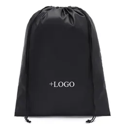 ECO Friendly Reusable Oxford Waterproof Drawstring Bag Custom Print Gift Bags Travel/Beach/Shoe/Cloth Packaging Bags