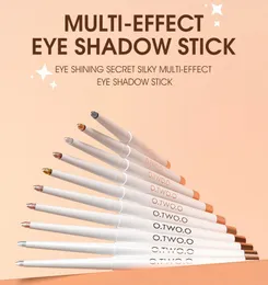 O.two.o cień do oczu Pen Eyeliner Ołówek 12 Kolory Kosmetyki Gładki Wysoki Pigment Highlighter Shadows Stick Makeup Dla Kobiet