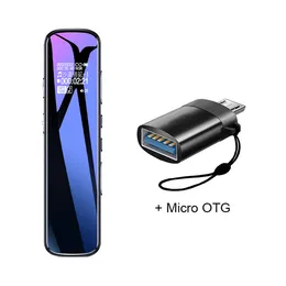 Freeshipping Dictaphone Ses Kaydedici Ses Mini Ses MP3 Çalar Profesyonel Dijital Kayıt Kayıt HD Aktif OTG Bağlantısı