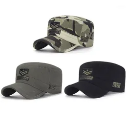 Stati Uniti Corps Cap Hat Cappelli Militari Kamuflaż Płaski Top Uomo Cotton Navy Ricamato Camo Caps Maski