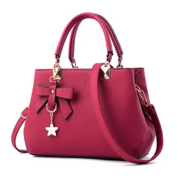 2020 Fashion Shoulder Bag Women Designer Luxury Handbags Women Bags Plum Bow Sweet Messenger Crossbody Bag For Women