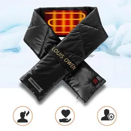 Einstellbare Heizung Narbe Elektrische USB Winter Schal Paar Halstuch Kragen Schals Für Hals Wärmer Radfahren Caps Masken