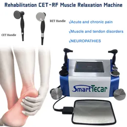 Portable Professional CET RET Pain Relief RF Equipment Body Slimming Physiotherapy Smart Tecar Therapy Machine