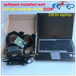 V06.2021 أداة دخول X مع بروتوكول DOIP WiFi C6 ل Merc-E-des Star Diagnositc ماسح ضوئي MB SD C6 اتصال HDD D630 Laptop