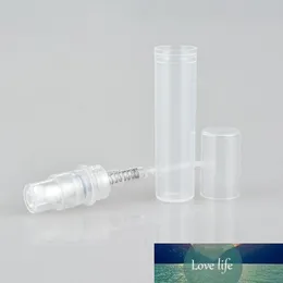 PP Plastikowe Puste Butelki Spray 3ml Mini Mini Refillable Container Puste Kosmetyczne pojemniki dezynfekujące 3 ml 2000 sztuk Lot