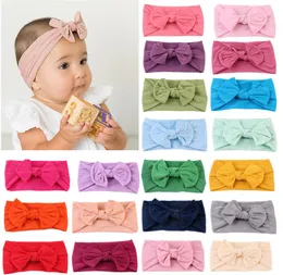 21 colori Nylon Head Abch per neonato per neonato per bambini morbido branco di capelli turbanti Accessori per capelli per bambini 10 pezzi