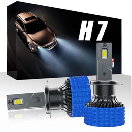 Bilens strålkastare H7 LED-strålkastarlampor Konverteringskit extremt ljusa 130W 40000LM 6000K Vit för Lada Vesta Low Beam-lampa