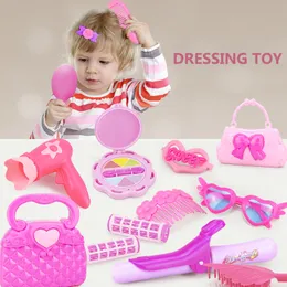24-32PCS Udawaj zabawę Dzieciak Make Up Toys Róż Makeup Zestaw Księżniczka Symulacja fryzjerska