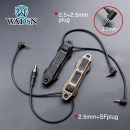 WADSN Taktische Augmented Remote Dual-Switch-Druck für DUBAL A2 PEQ-15 PEQ16 M600 M300 Taschenlampe Doppelschalter-Taste 2.5 220212