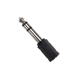 Aux Connector 6.35mm Male to 3.5mm Jack Female Audio Headphone Adapter Extender Converter