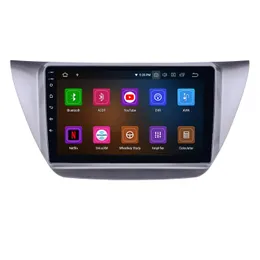 Android 9-tums bilvideo Stereo GPS-navigering för 2006-2010 Mitsubishi Lancer ix med Bluetooth USB CarPlay WiFi
