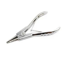 Stainless Steel Ring Opening Pliers Piercing Tool Body Jewelry Piercing Steel Portable Useful SafetyTool Stainless Ring