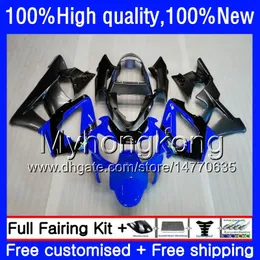 Kit para Honda CBR 929RR 900 929 RR 00 01 azul preto 2000 2001 50HM.123 CBR900 RR CBR 900RR 929CC CBR900RR CBR929RR CBR929 RR 00 01 Fairing