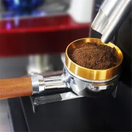TTLIFE 51/58mm Stainless Steel Intelligent Dosing Ring Brewing Bowl Coffee Powder For Espresso Barista Funnel Portafilter C1030