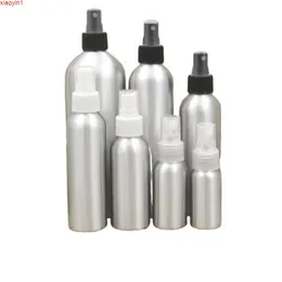 High Grade Aluminium Spray Bottle 30ml 50ml 100ml 120ml 150ml 200ml 250ml Atomizer perfumy Czarny / Biały / Wyczyść Podróże 20PCSHigh Quatity