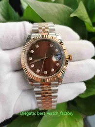 GM Factory Super Quality Watches 36mm 41mm Datejust 126331-0004 President Sapphire Swiss Cal.3235 Rörelse Mekanisk automatisk herrklocka Herrplantor