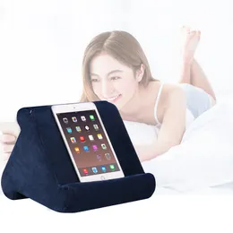 Tablet Pillow Holder Stativ Boka Rest Reading Support Kudde för Hem Bäddsoffa Sofa Multi-Angle Soft Pillow Lap Stand Custion 201120