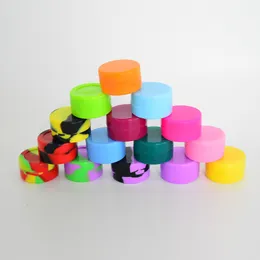 Silikon Balmumu Konteynerler Kavanoz Balmumu Konteyner 5 ML Mini Balmumu Konteyner Yapışmaz Kutular Kavanoz Konteyneri Silikon Kavanoz DAB Aracı Dia 18mm için 18mm