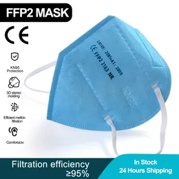 Ny Vuxen KN95 Färgmask, Anti-Droppe, Anti-Smog, Anti-Dust Earring Mask