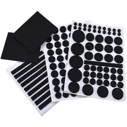 Furniture Felt Pads 132pcs 0.158'' Thickness Self Adhesive Anti-Scratch Wood Floor Protectors Heavy Duty for Table Desk Chair Legs Feet