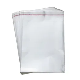 40x50cm OPP stickers self adhesive Transparent Plastic Bag jewelry Packaging Gift Selfs Sealing poly OPPS Bags