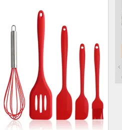 Cake Bakeware Kitchen, Dining Bar Home & Gardencookware Kitchenware Non-Stick Cookware Sile Cooking Tool Sets Egg Beater Spatula Oil