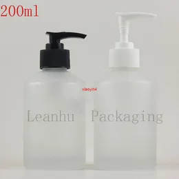 Flaconi per la cosmetica in vetro smerigliato da 200 ml, flaconi a pompa per shampoo, spray fissante per il trucco, contenitori vuoti, pacchetto Alibaba-Expressgood